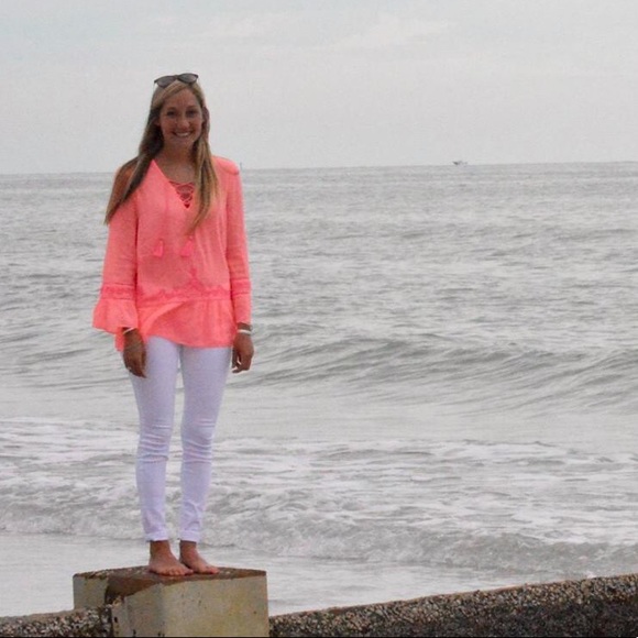 Lily Pulitzer Embroidered Cotton Top - Picture 8 of 8